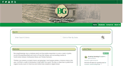 Desktop Screenshot of browninggenealogy.org